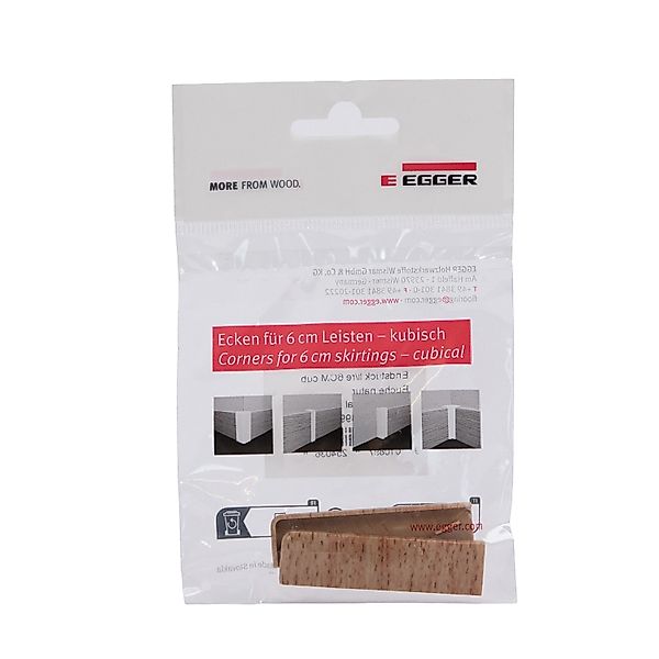 Egger Endstück 6 cm Buche Natur 2 Stück günstig online kaufen
