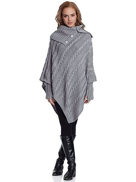 Merry Style Strickponcho Damen Poncho N4293 günstig online kaufen