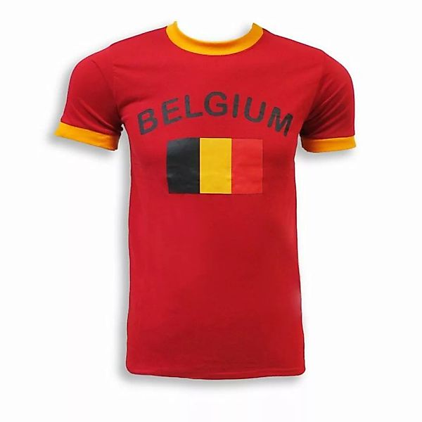 Sonia Originelli T-Shirt Fan-Shirt "Belgium" Unisex Fußball WM EM Herren T- günstig online kaufen