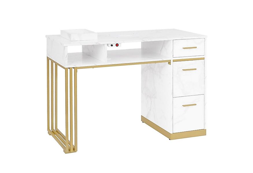 Barberpub Schreibtisch BarberPub Maniküretisch, Nageltisch mit Absaugung, M günstig online kaufen