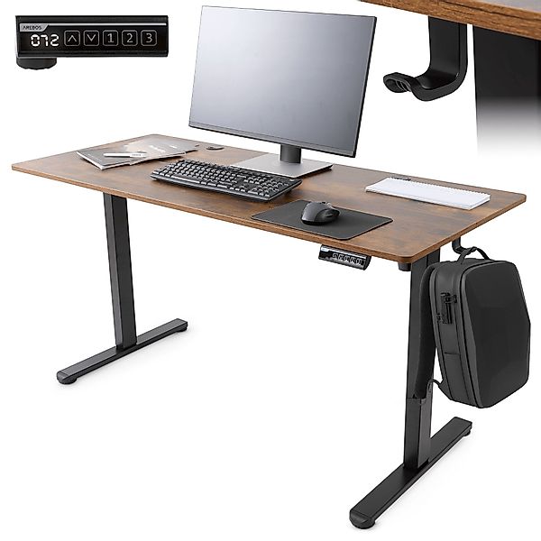 Arebos Schreibtisch Computer-Bürotisch 120 x 60 günstig online kaufen