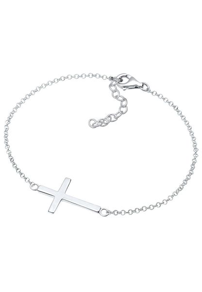 Elli Armband Kreuz Horizontal Schlicht 925 günstig online kaufen