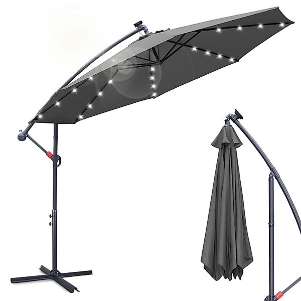 Clanmacy Sonnenschirm 3m Sonnenschirm Gartenschirm mit günstig online kaufen