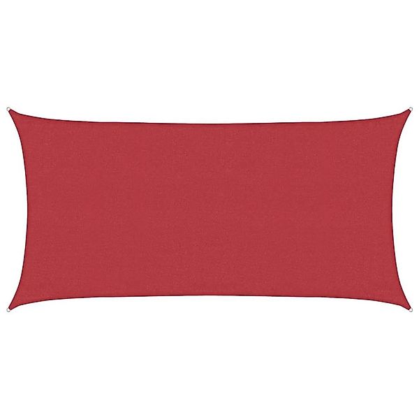 vidaXL Sonnensegel 160 g/m² Rot 3x6 m HDPE 311625 günstig online kaufen