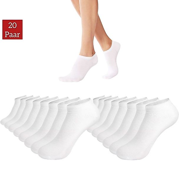 NERS Kurzsocken aus Baumwolle 10-20 Paar, günstig online kaufen