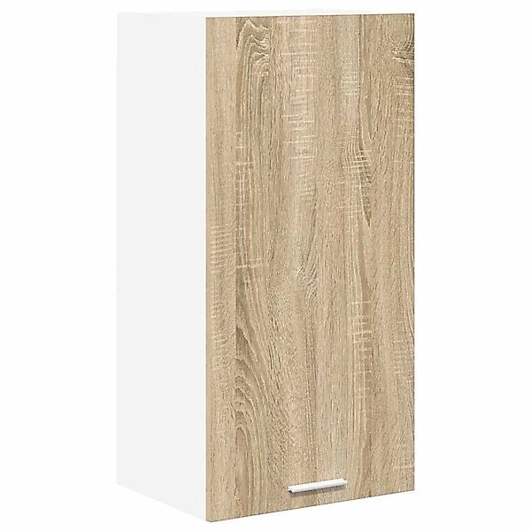 vidaXL Hängeschrank mit Tür Riga Sonoma-Eiche und Weiß 40 x 31 x 80 cm 8842 günstig online kaufen