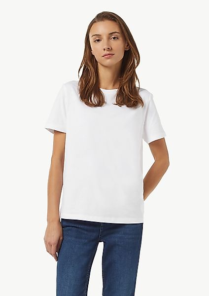 comma casual identity Kurzarmshirt Jersey-T-Shirt aus günstig online kaufen