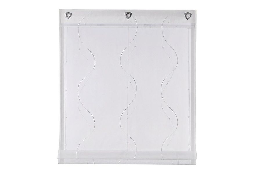 Joyswahl Raffrollo, mit Hakenaufhängung, mit U-Haken Ösenrollo Modern Besti günstig online kaufen