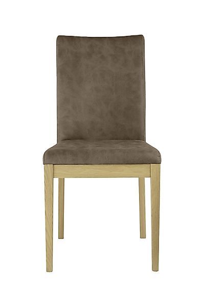 Home affaire 4-Fußstuhl »Dendres«, (Set), 2 St., Microfaser, Sitz und Rueck günstig online kaufen