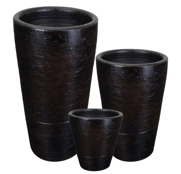 tegawo Übertopf Keramik-Vase Lava-Conica, konisch mit günstig online kaufen