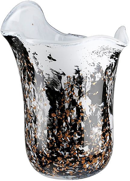 GILDE Tischvase "Vase Petunia, schwarz-weiß", (1 St.) günstig online kaufen