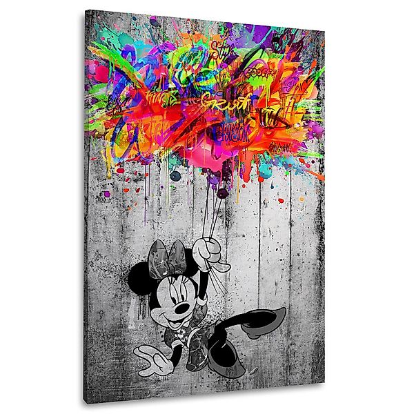 Artedinoi Leinwandbild Pop Art Luftballons Minnie günstig online kaufen