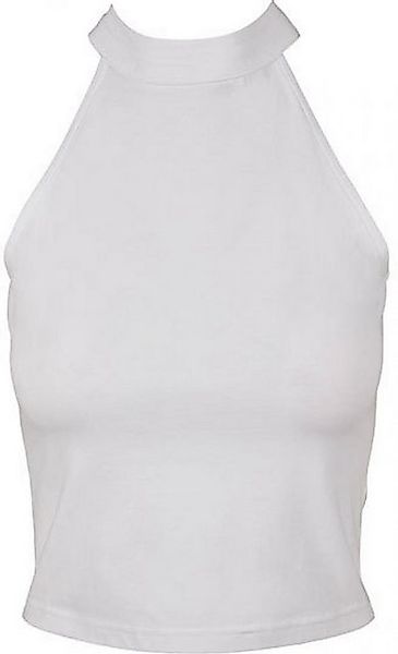 Build Your Brand Tanktop Damen Top, Turtleneck Short Top, Baumwolle mit Str günstig online kaufen