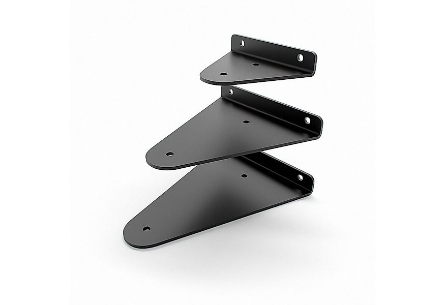 HEVVA Wandregalhalter 2x Regalhalter 8/13/17 cm, STOLBERG, Regalträger, Reg günstig online kaufen