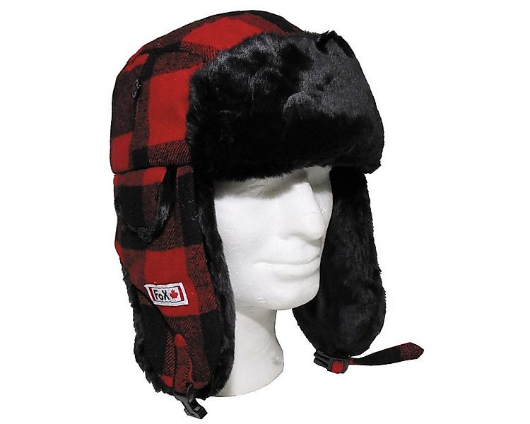 Max Fuchs AG Ohrenmütze Holzfällermütze rustikales Design mit Ohrenklappen günstig online kaufen