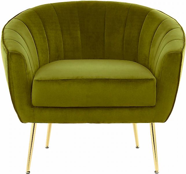 Kayoom Sessel »Sofa Doreen 125, komfortabler Sessel, einfarbige Gestaltung« günstig online kaufen