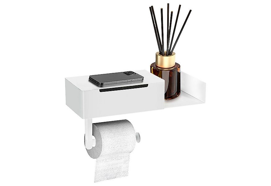 SEHAUSEU Toilettenpapierhalter edelstahl mit Feuchttücherbox, selbstklebend günstig online kaufen