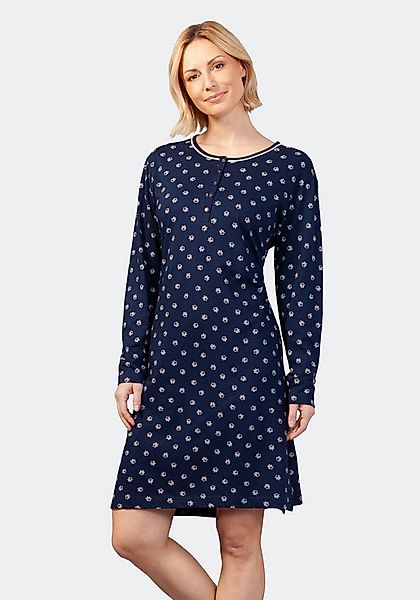 Hajo Nachthemd Damen Nachthemd, 105 cm, Premium Cotton Tencel günstig online kaufen