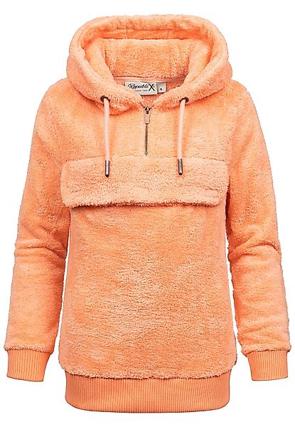REPUBLIX Kapuzenpullover VALENTINA Damen Teddy Sweatjacke günstig online kaufen