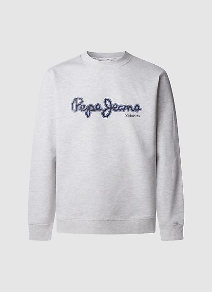 Pepe Jeans Sweatshirt "DORIAN CREW", mit Logo-Druck im Used Look günstig online kaufen