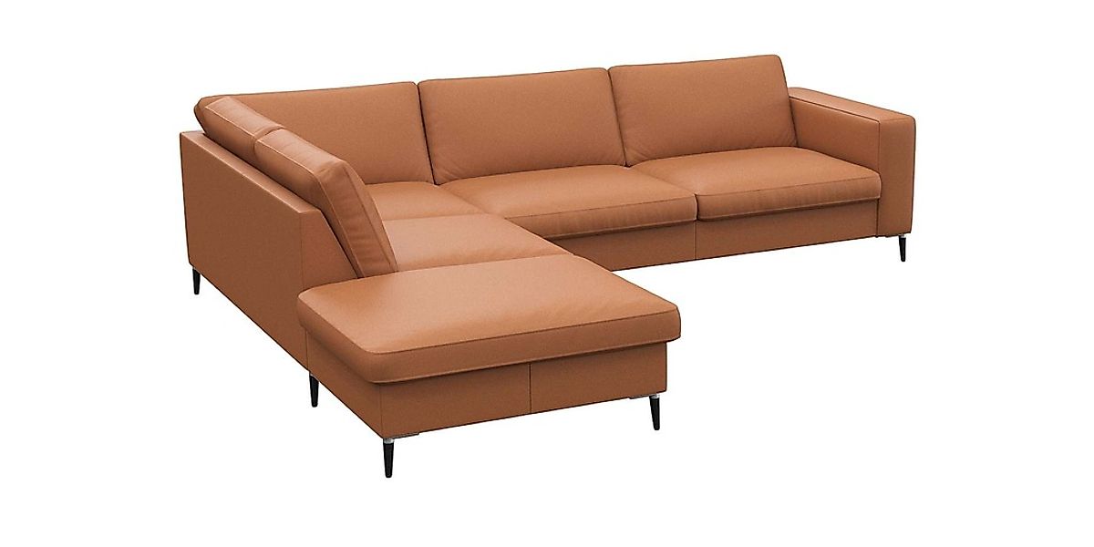 FLEXLUX Ecksofa »Fiore, L-Form, bequem und komfortabel durch hochwertigem S günstig online kaufen