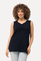 Ulla Popken Longtop Ripptop Wellenkanten Slim günstig online kaufen