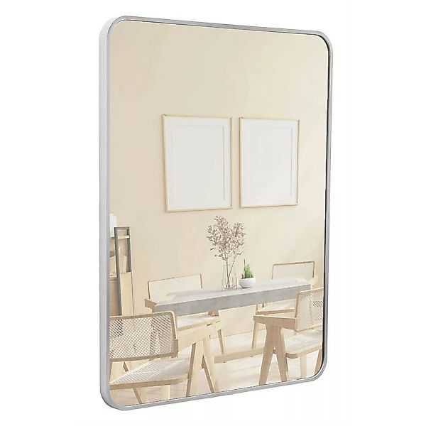 Terra Home Wandspiegel 60x80 Silber Metallrahmen günstig online kaufen