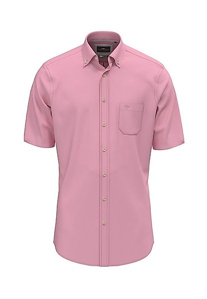 FYNCH-HATTON Kurzarmhemd mit Brusttasche und Logo-Print günstig online kaufen