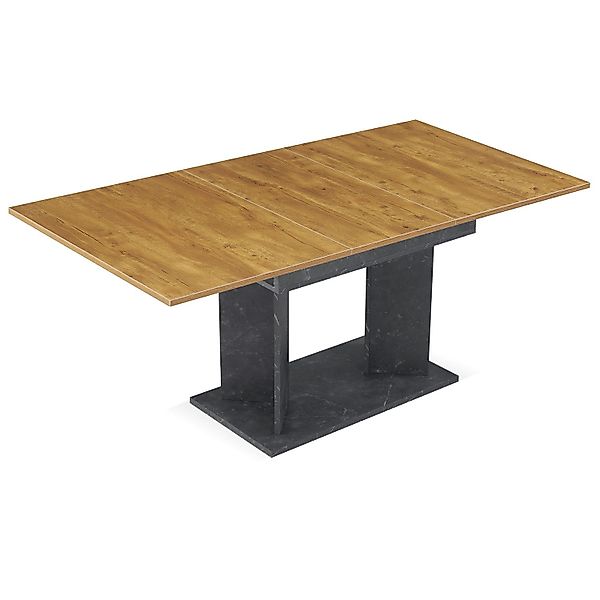 B&D home Säulen-Esstisch VIVIAN, ausziehbar, 120-160cm, günstig online kaufen