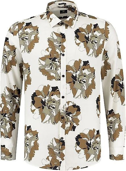 Dstrezzed Hemd Camo Flower Off-White - Größe M günstig online kaufen