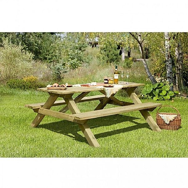 Gartenpirat Gartentisch Picknicktisch aus Holz Tegernsee günstig online kaufen