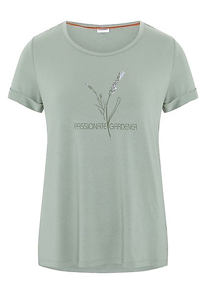 GARDENA T-Shirt mit PASSIONATE GARDENER Schriftzug günstig online kaufen