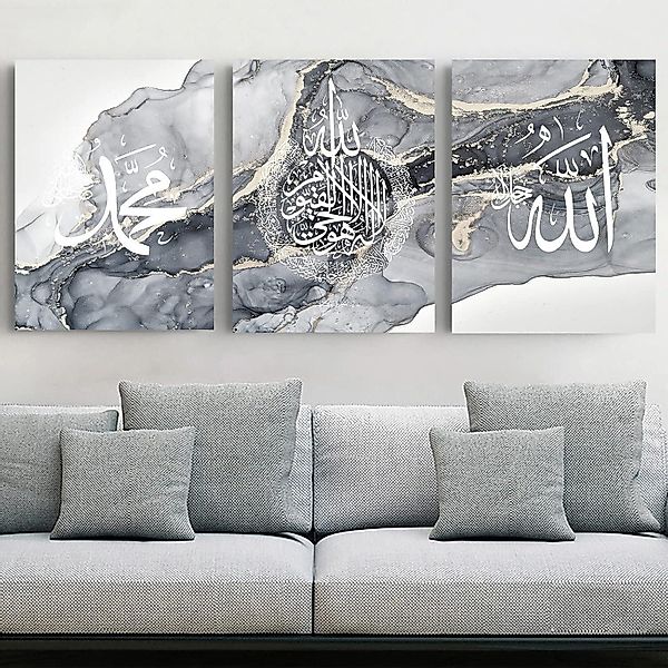 LYBOHO Leinwandbild Islamische Kalligraphie Leinwand Poster günstig online kaufen