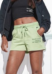 Buffalo Sweatshorts mit Statement Druck, Loungewear günstig online kaufen