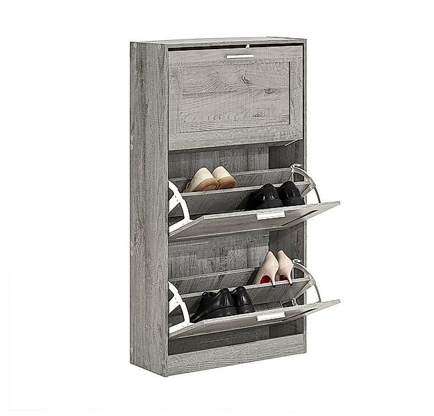 SoBuy Schuhschrank FSR137-L, Schuhkipper Schuhablage Schuhregal Schuhkommod günstig online kaufen