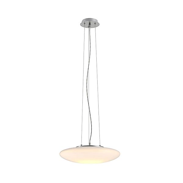 Lindby LED Pendelleuchte Gunda 9624355 Dimmbar Modern in Weiß aus Glas 1-fl günstig online kaufen