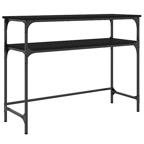 vidaXL Beistelltisch Konsolentisch Schwarz 100x35,5x75 cm günstig online kaufen