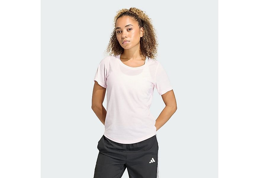 adidas Performance Trainingsshirt WORKOUT ESSENTIALS T-SHIRT MIT TIEFEM AUS günstig online kaufen