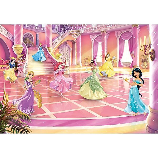 Disney Fototapete Prinzessinnen Rosa 368 x 254 cm 610959 günstig online kaufen