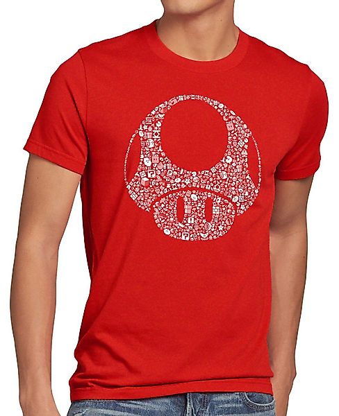 style3 T-Shirt Super Toad mario videospiel günstig online kaufen
