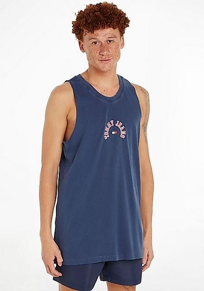 Tommy Jeans Muskelshirt TJM CURVED TJ COLLEGE TANK TOP günstig online kaufen