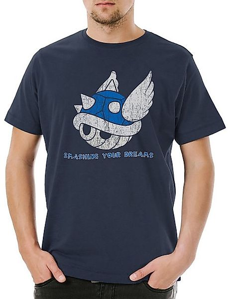 Urban Backwoods Print-Shirt Urban Backwoods Smashing Your Dreams Herren T-S günstig online kaufen