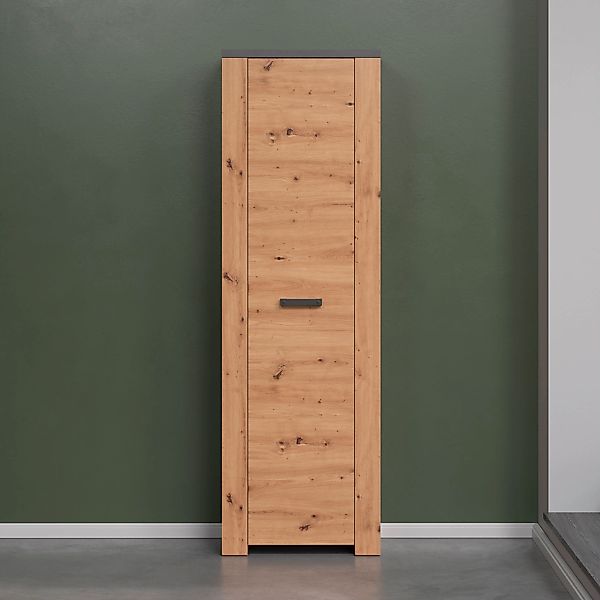 Home affaire Garderobenschrank "Ambres Inkl. ausziehbarer Kleiderstange" 1 günstig online kaufen