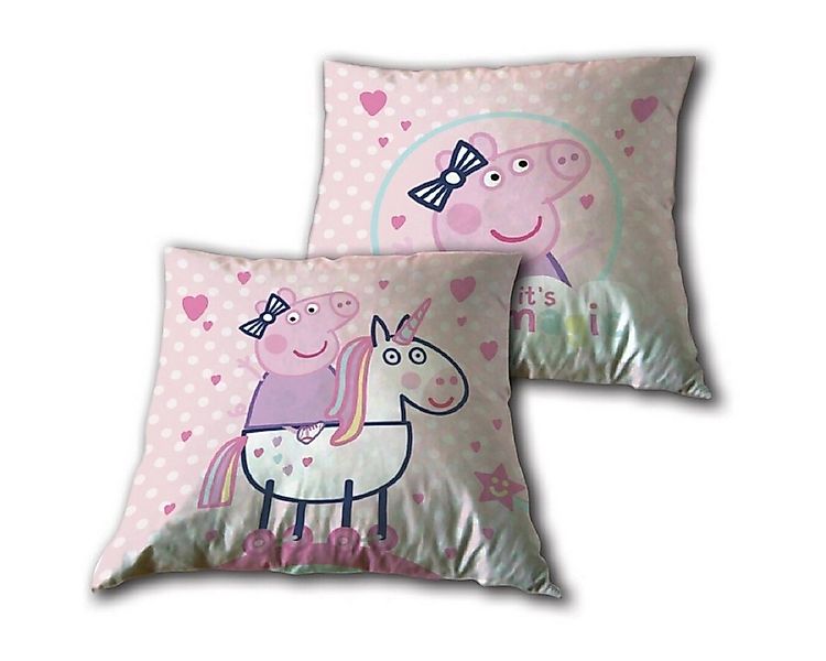 Peppa Pig Dekokissen Dekokissen – Perfektes Couchkissen für Kinder & Erwach günstig online kaufen