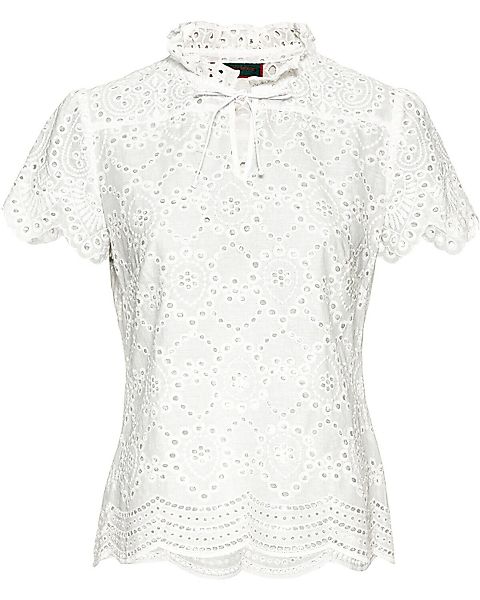 Reitmayer Trachtenbluse Bluse mit Lochstickerei günstig online kaufen