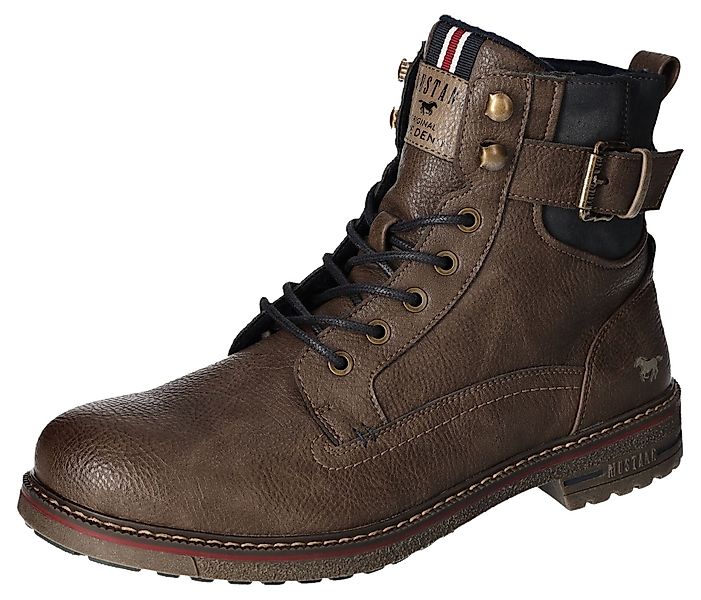 Mustang Shoes Schnürboots Worker Boots, Herbstschuh, günstig online kaufen