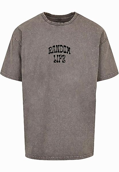 Merchcode T-Shirt "Merchcode Herren Random Life Acid Washed Heavy Oversized günstig online kaufen