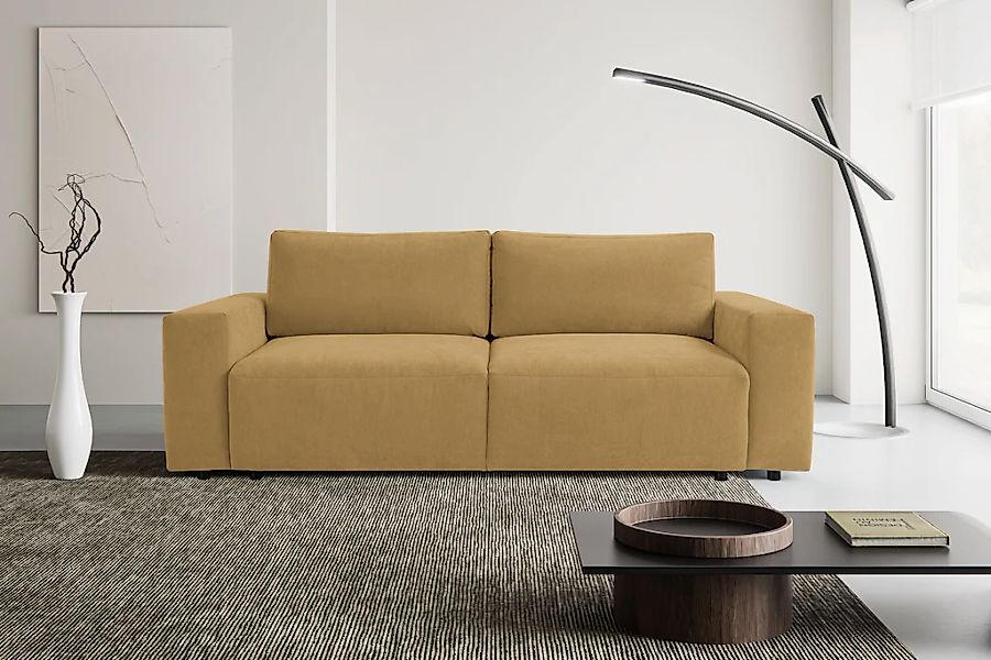 WERK2 Schlafsofa "Lima, inkl. Bettkasten, bequem, Mega Sofa: Breite 245 cm" günstig online kaufen