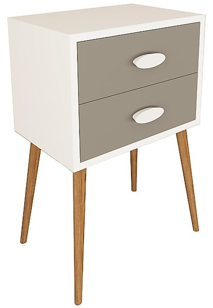 VCM Nachttisch Holz Nachttisch Beistelltisch Schublade günstig online kaufen