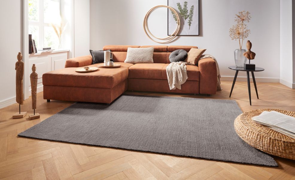 HANSE Home Teppich "Supersoft" rechteckig 10 mm Höhe Kurzflor, Läufer Moder günstig online kaufen